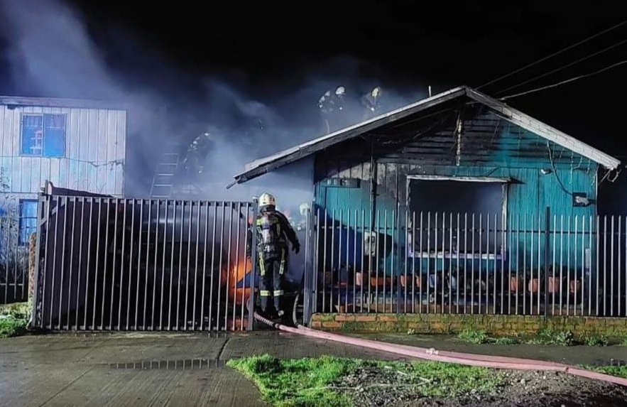 Hombre Falleci En Incendio Que Destruy Una Casa En Puerto Montt Una