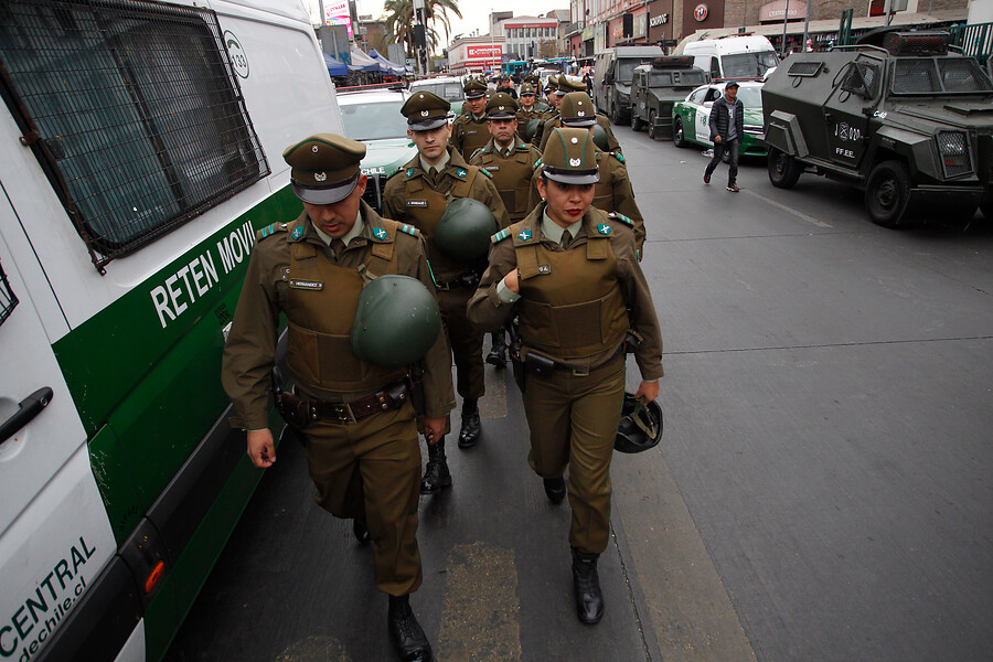 Operativo De Carabineros Termina Con 912 Detenidos A Nivel Nacional