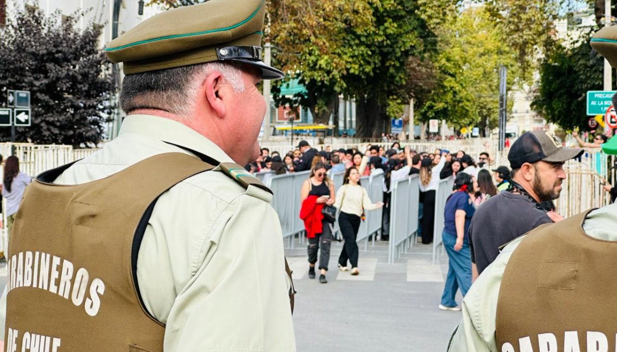 Carabineros Inform De Cinco Detenidos Durante La Primera Noche Del