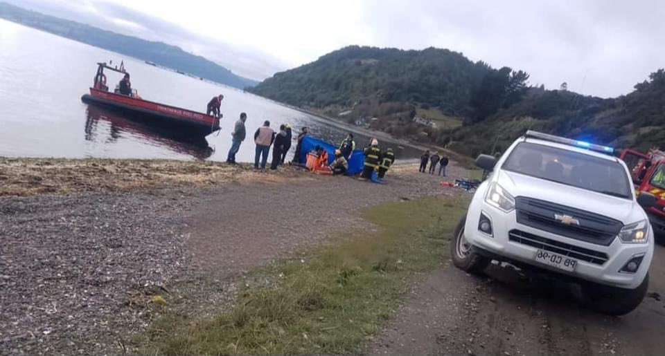 Madre E Hijo Mueren En Chilo Tras Caer Auto En Que Viajaban Al Mar