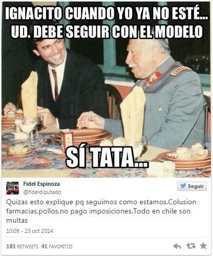 Tweet de Fidel Espinoza contra Ignacio Walker enciende la polémica en la Nueva Mayoría