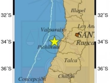 Sismo de mediana intensidad se registró en la zona centro del país