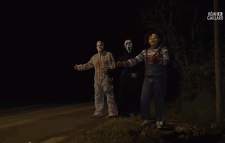 Video: “Chucky”, “Jason” y “Scream” generan pánico en las calles en la víspera de Halloween