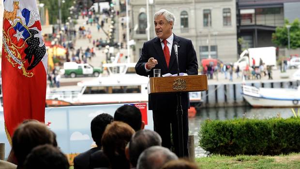 Ex Presidente Piñera defiende Triángulo Terrestre para Chile en Perú