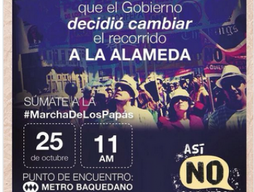 Confepa: Marcha de hoy “es el inicio” de las manifestaciones contra la reforma educacional