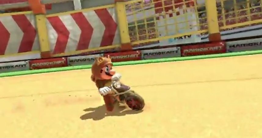 Presentan la nueva pista de Excitebike para "Mario Kart 8"