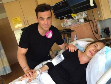 Impactante: Robbie Williams compartió videos del parto de su esposa vía Twitter