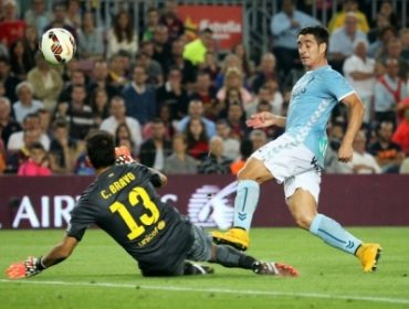 Tapadas de Claudio Bravo son las segundas mejores en la historia del Barcelona