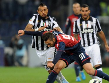 Genoa vence a Juventus con Pinilla y Vidal en cancha