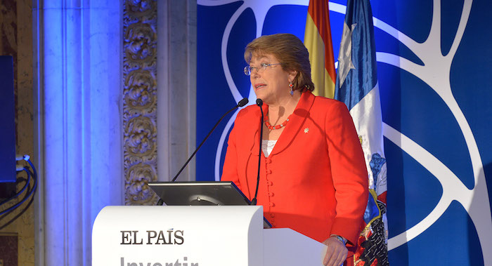 Presidenta Bachelet confirma que pondrán fin a aportes de empresas a campañas electorales
