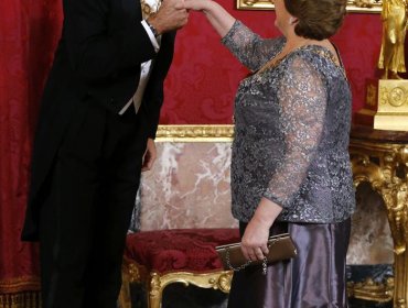 Galería: Así fue la glamorosa cena que el Rey Felipe ofreció a Bachelet en España