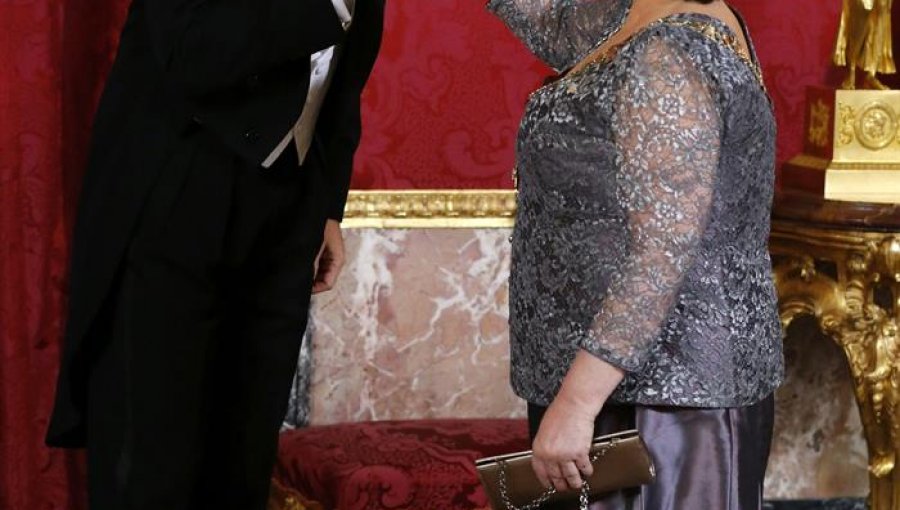 Galería: Así fue la glamorosa cena que el Rey Felipe ofreció a Bachelet en España