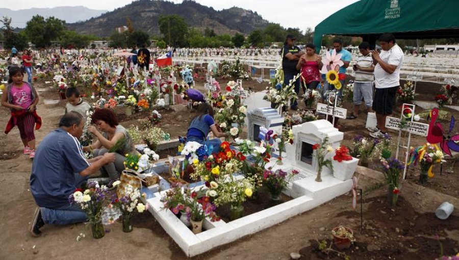 Miles de chilenos fueron a los cementerios en el Día de Todos los Santos