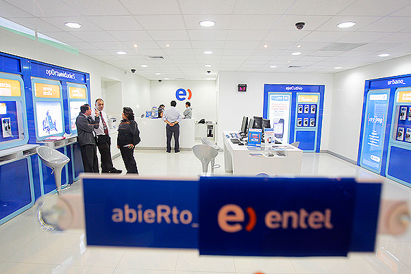 Los beneficios de Entel cayeron un 45 % entre enero y septiembre