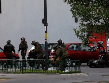 Intento de robo de cajero automático en céntrico supermercado a pasos de la Alameda