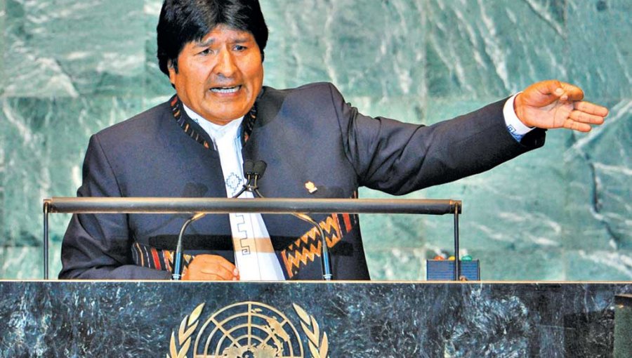 Evo Morales reclama en la ONU el derecho de Bolivia a una salida al Pacífico