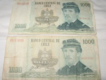 Proponen que el billete de mil pesos se convierta definitivamente en moneda