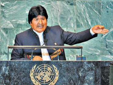 Evo Morales reclama en la ONU el derecho de Bolivia a una salida al Pacífico