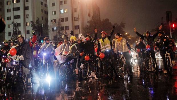 Conoce el recorrido de la cicletada masiva de este martes en Santiago