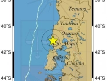 Sismo de mediana intensidad se registró en la región de Los Lagos