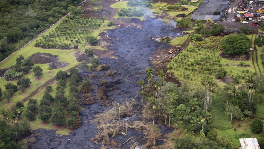 Obama declara "catástrofe grave" el avance de la lava en Hawai y envía ayuda