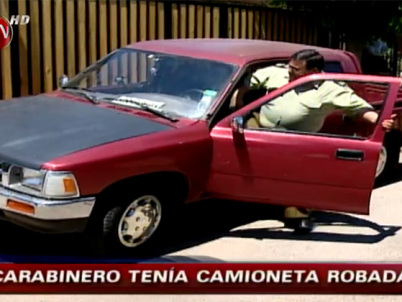 Sorpresa por hombre que encontró su camioneta robada en casa de un funcionario de Carabineros