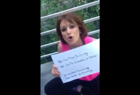 Video: Alejandra Fosalba encabeza interactiva campaña contra el Bullying