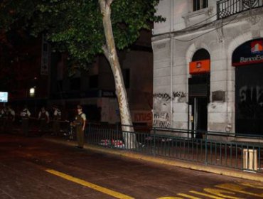 Estudiante del Instituto Tabancura lanzó molotov contra su propio establecimiento