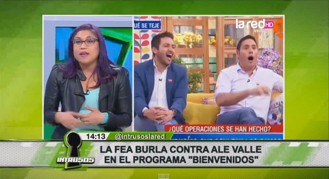 Ale Valle responde a panelistas de "Bienvenidos" por burlas sobre su peso