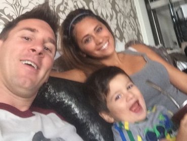 No cabe duda: La imagen más tierna de Messi y su hijo Thiago