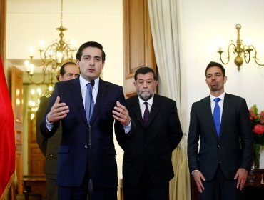 Ministro Peñailillo: "No estoy tranquilo con resultados en materia de seguridad"