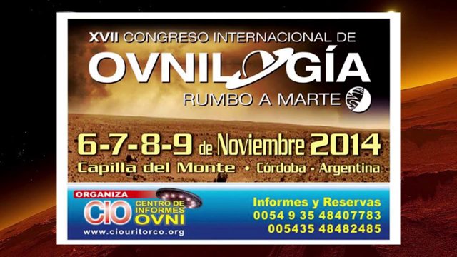 Concluye en Argentina congreso de ovnilogía sobre vida marciana e invisible