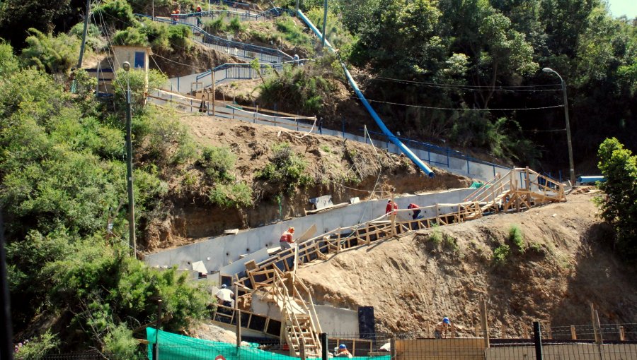 En un 60% avanzan obras de Escala que conectará Rodelillo con Avenida Santos Ossa