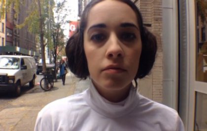 Princesa Leia fue víctima de acoso callejero