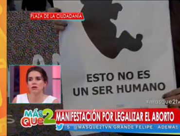 María Luisa Godoy protagonizó acalorada discusión respecto al aborto en “Más que 2”