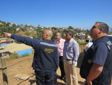 Bomberos de Viña del Mar y Municipalidad coordinan planes de acción ante posibles incendios