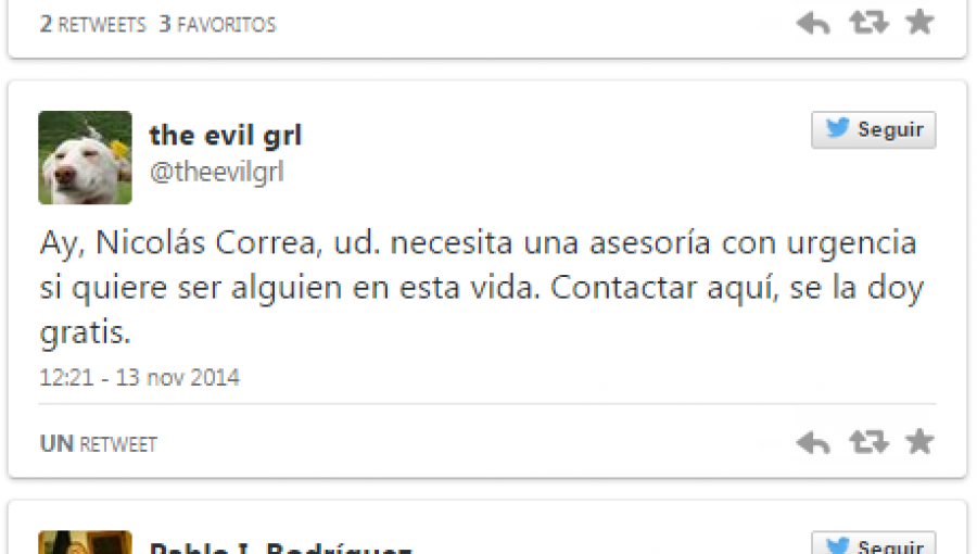 Revuelo en Twitter por estudiante que llama a votar a “toda la gente ABC1″ por su lista en la UDD