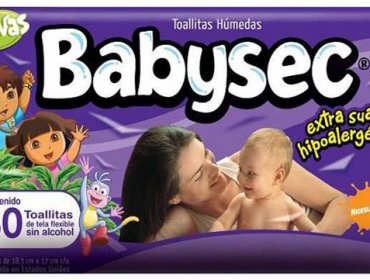 Toallitas húmedas de Babysec Premium son retiradas del comercio por posible contaminación bacteriana