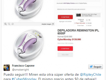 “Escasez de ofertas”, la principal queja de los usuarios en este CyberMonday
