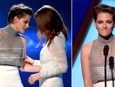 Kristen Stewart dejó ver más de lo habitual en premiación