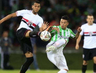 Copa Sudamericana: Atlético Nacional vence por la mínima a un duro San Pablo