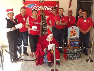 Correos de Chile comenzó a recibir cartas para el viejito pascuero