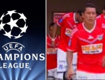 Video: Ultra motivados: En pleno partido en el futbol peruano sonó el himno de la Champions League