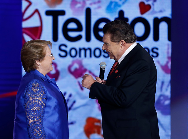 Presidenta Michelle Bachelet dio inicio a la Teletón 2014