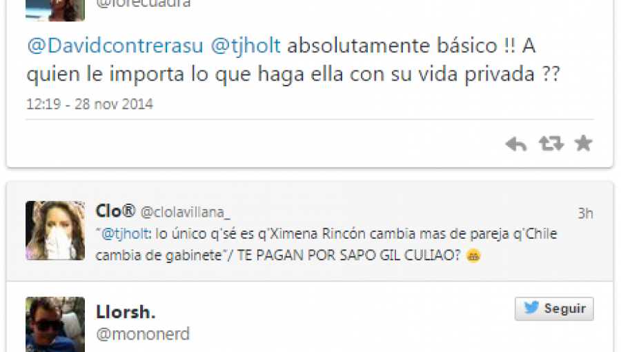 Tomás Jocelyn-Holt se ganó el odio en Twitter por decir que “Ximena Rincón cambia más de pareja, que Chile de gabinete”