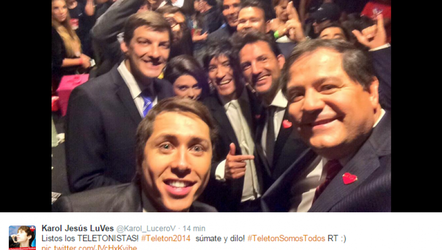Estas son las primeras #selfieton de los famosos