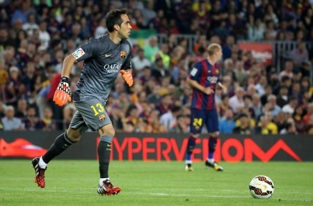 Video: Claudio Bravo se llenó de elogios tras su gran actuación con el Barcelona