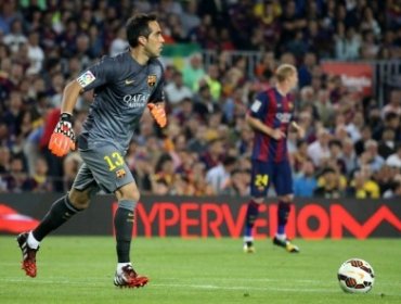 Video: Claudio Bravo se llenó de elogios tras su gran actuación con el Barcelona