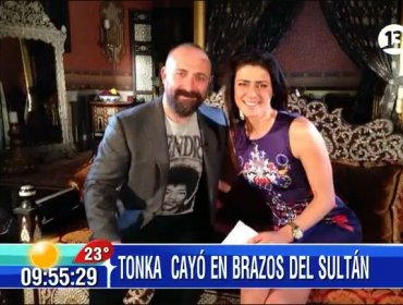 Tonka Tomicic se reunió con Onur y envió foto a "Bienvenidos"