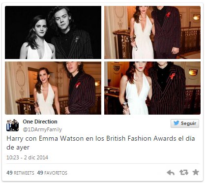 Emma Watson y Harry Styles se convirtieron en tendencia por estas fotos